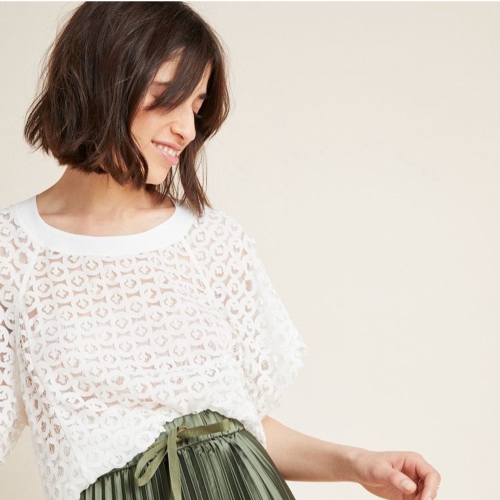 Anthropologie Byron Lars Achelois Blouse size 4 NWT